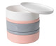 Jogo de Pratos com Bowls - Multicolor, Cinza | WestwingNow