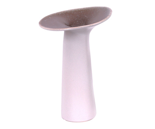 Vaso em Cerâmica Cogumelo - Marrom, Marrom | WestwingNow