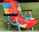Cadeira Infantil Denguinho Circo - Rosa e Laranja, Colorido | WestwingNow