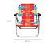 Cadeira Infantil Denguinho Circo - Rosa e Laranja, Colorido | WestwingNow