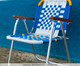 Cadeira Japú - Branco, Azul e Amarelo, Colorido | WestwingNow