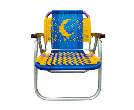 Cadeira Infantil Denguinho Lua - Azul