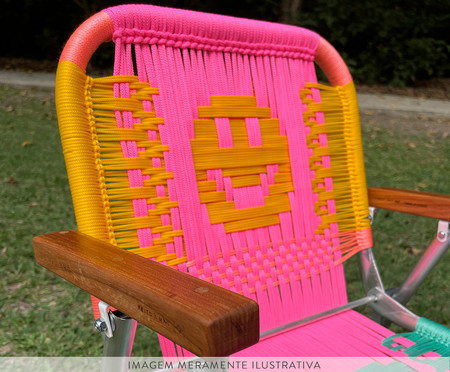 Cadeira Infantil Denguinho Smile - Rosa | WestwingNow