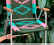 Cadeira Japú - Verde Musgo, Verde Água e Rosa, Colorido | WestwingNow