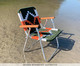 Cadeira Japú - Verde Musgo, Branco e Laranja, Colorido | WestwingNow