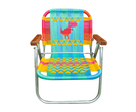 Cadeira Infantil Denguinho Dino - Azul e Verde Água