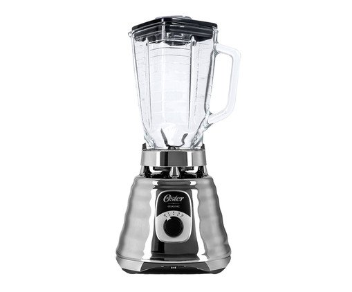 Liquidificador em Inox Oster Clássico Prateado, Cinza | WestwingNow