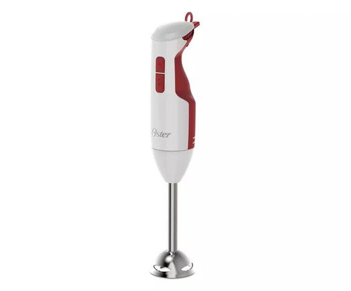 Mixer Delight 3 em 1 Oster - Branco e Vermelho, Branco | WestwingNow