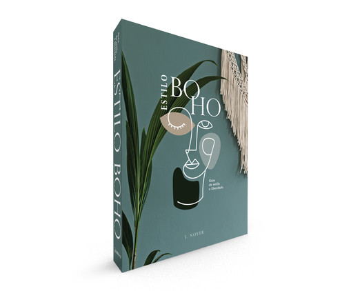 Book box Estilo Boho - Verde, Verde | WestwingNow