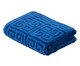 Toalha de Rosto Chave Grega Azul - 460 g/m², Azul | WestwingNow