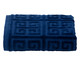 Toalha de Rosto Chave Grega Marinho - 460 g/m², Azul | WestwingNow