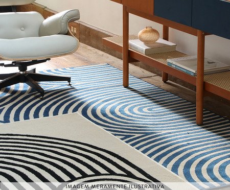 Tapete Trendy Tracks - Azul | WestwingNow