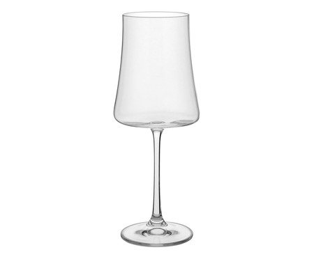 Jogo de Taças para Vinho Branco em Cristal Akira - Transparente | WestwingNow