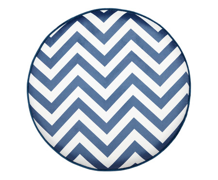 Puff Harlow Chevron - Navy | WestwingNow