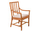 Cadeira Cecília com Braços - Marrom, Marrom | WestwingNow