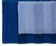Jogo de Toalhas Listras Cerúleo-Marinho - 460 g/m², Azul Marinho | WestwingNow