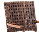 Cadeira Ancona com Braços - Marrom, Marrom | WestwingNow