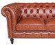 Sofá Chesterfield em Couro - Uísque, Uísque | WestwingNow