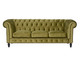 Sofá Chesterfield em Veludo - Verde Vintage, Verde Vintage | WestwingNow