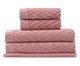 Jogo de Toalhas Espinha de Peixe Rosé - 460 g/m², Ros | WestwingNow
