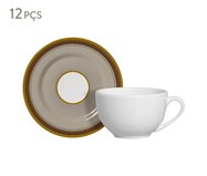 Jogo de Xícaras para Chá em Cerâmica Baltazar - Fendi | WestwingNow