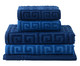 Jogo de Toalhas Chave Grega Azul Pacífico - 460 g/m², Azul | WestwingNow