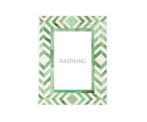 Porta-Retrato Martini Verde, Verde | WestwingNow