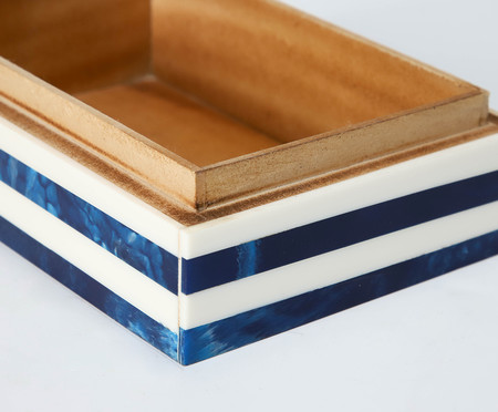 Caixa Decorativa Pascal - Azul | WestwingNow