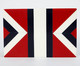 Caixa Decorativa Henri - Vermelho, Vermelho, Branco e Preto | WestwingNow