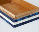 Caixa Decorativa Pascal Grande Azul, Azul | WestwingNow