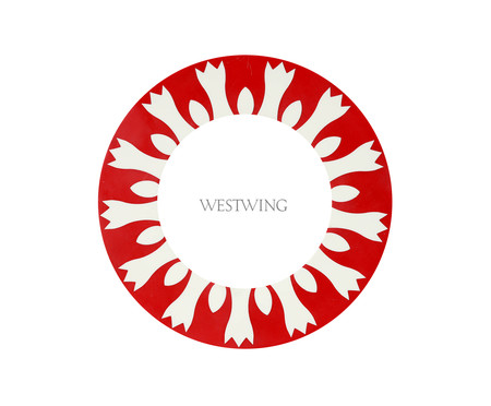 Porta-Retrato em Osso Maiano - Vermelho | WestwingNow