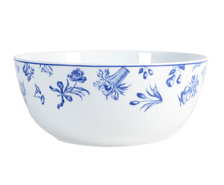 Saladeira em Porcelana Chintz - Azul | WestwingNow