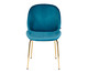 Cadeira em Veludo Mayate - Azul, Azul | WestwingNow