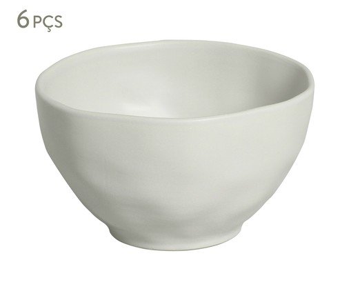 Jogo de Bowls Orgânico Vit Cinza, Branco | WestwingNow