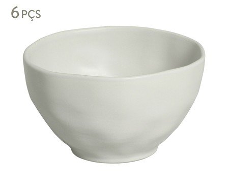 Jogo de Bowls Orgânico Vit Cinza | Westwing