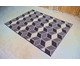 Tapete Redondo Natural Look Jacquard Pódio B, Preto,Bege | WestwingNow