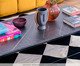 Tapete Marbella Nuance Miracle Square, Bege,Preto | WestwingNow
