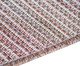 Tapete Redondo Artesanal Look Jacquard Gerbera, Marrom | WestwingNow