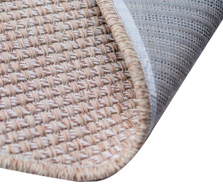 Tapete Redondo Artesanal Look Jacquard Flor de Liz A | Westwing