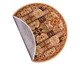 Tapete Redondo Marbella Elite Clássico Isfahan, Marrom,Creme | WestwingNow