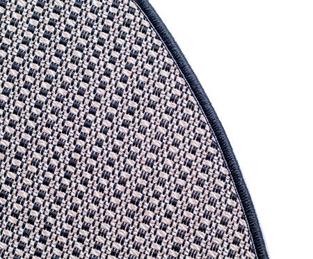 Tapete Redondo Artesanal Look Jacquard Ibisco | Westwing