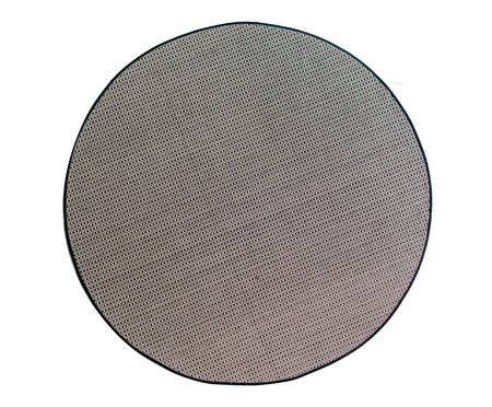 Tapete Redondo Artesanal Look Jacquard Ibisco | Westwing
