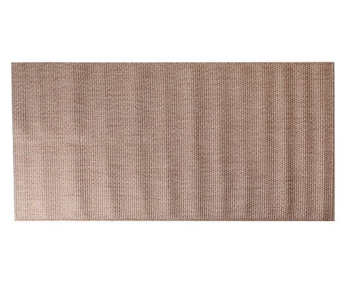 Tapete Pequeno Artesanal Look Jacquard Flor de Liz A, Bege | WestwingNow