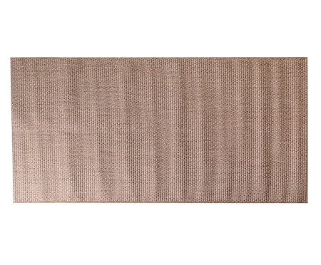 Tapete Pequeno Artesanal Look Jacquard Flor de Liz A
