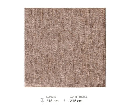 Tapete Quadrado Artesanal Look Jacquard Flor de Liz A | Westwing