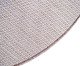 Tapete Redondo Artesanal Look Jacquard Brinco de Princesa, Bege | WestwingNow