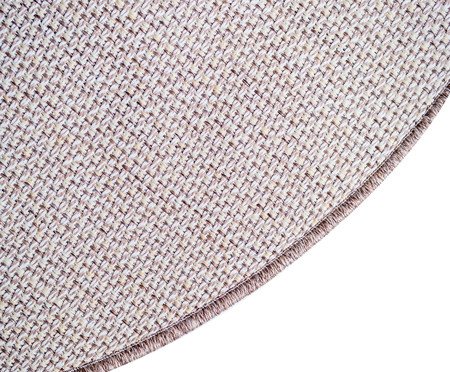 Tapete Redondo Artesanal Look Jacquard Brinco de Princesa | Westwing