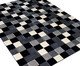 Tapete Marbella Nuance Miracle Pathwork, Preto,Creme | WestwingNow