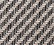Tapete Pequeno Artesanal Look Jacquard Dama da Noite, Preto | WestwingNow