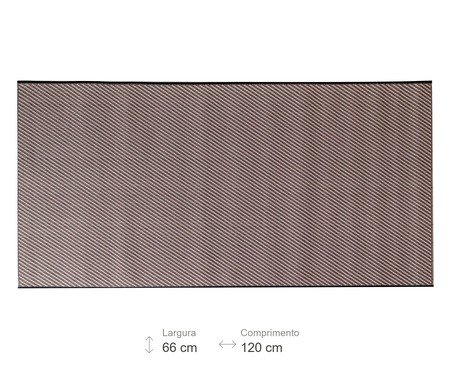 Tapete Pequeno Artesanal Look Jacquard Dama da Noite | Westwing